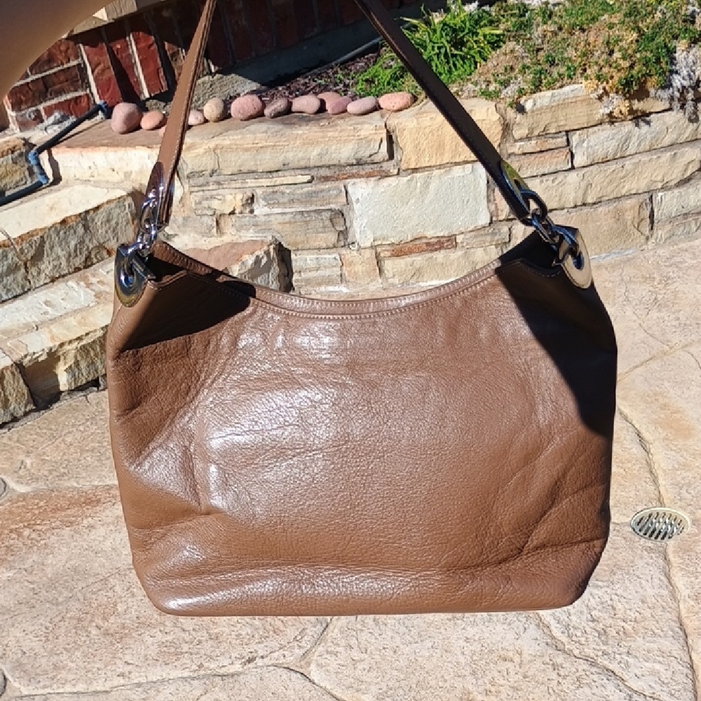 SAS Full Grain Cow Hide Leather Pig Skin Linning Edee Hobo Shoulder Bag - Picture 3 of 9